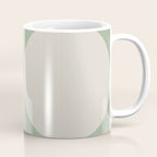 Mid Century Modern Green Geometric Coffee Mug Gallery Image 1