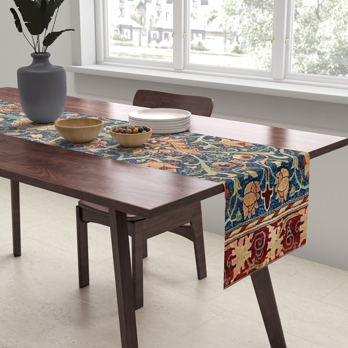 William Morris Holland Park Vintage Pattern Table Runner Gallery Image 2