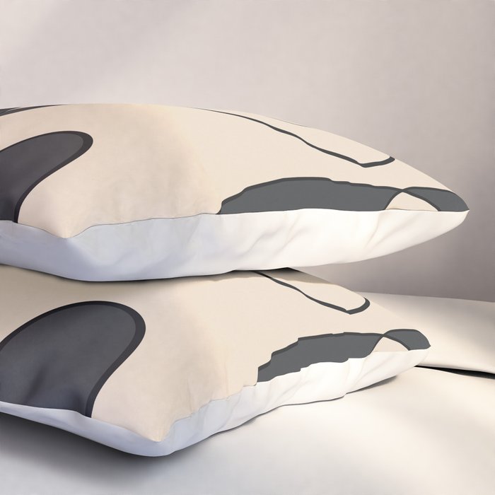 Abstract Faces 15 Pillow Sham Gallery Image 3