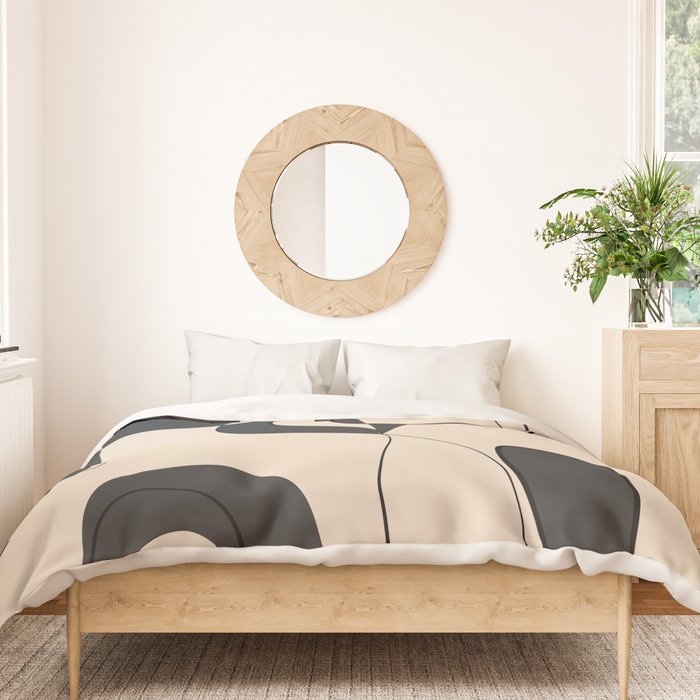 Abstract Faces 15 Duvet Cover Gallery Image 3