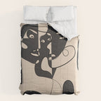 Abstract Faces 15 Comforter Gallery Image 6
