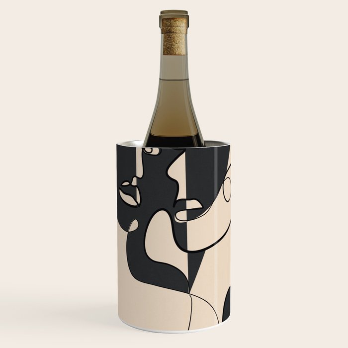 Abstract Faces 15 Wine Chiller Gallery Image 1