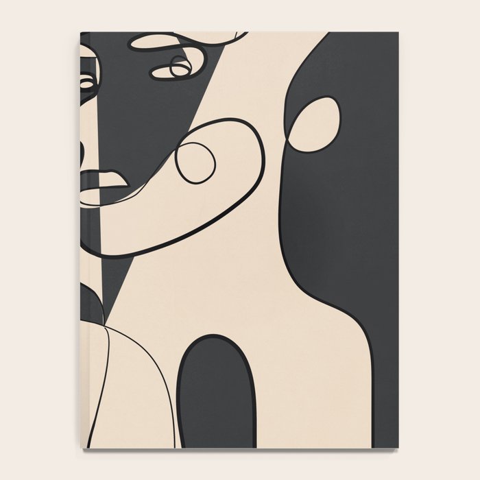 Abstract Faces 15 Notebook Gallery Image 4