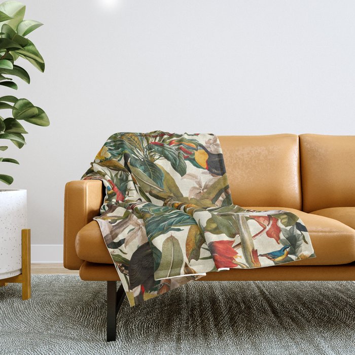 Beautiful Forest IV Throw Blanket Gallery Image 1