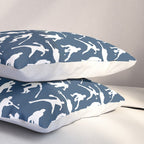 Baseball Players // Navy Pillow Sham Gallery Image 3