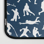 Baseball Players // Navy Laptop Sleeve Gallery Image 3