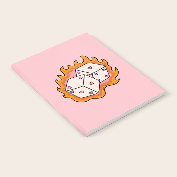 Flame Dice Notebook Gallery Image 1