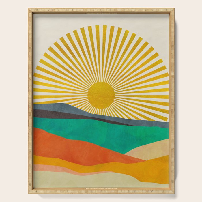 hope sun Serving Tray Gallery Image 1