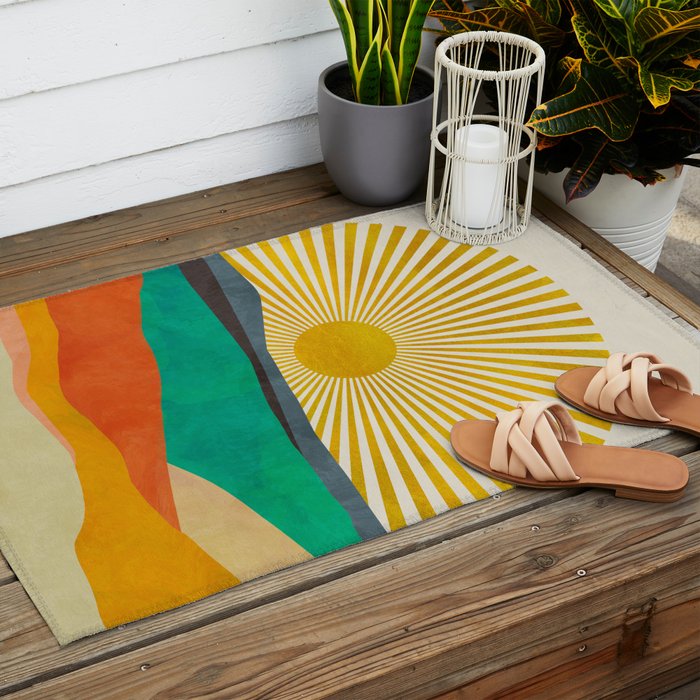 hope sun Outdoor Rug Gallery Image 2