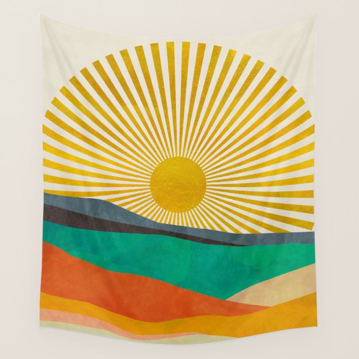 hope sun Wall Tapestry Gallery Image 4