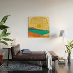 hope sun Wood Wall Art Gallery Image 2