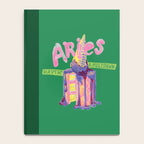 Aries Dessert in Kelly Green & Pink Notebook Gallery Image 4
