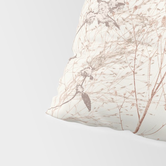 Plant based calming atmosphere earthy tones Pillow Sham Gallery Image 4