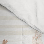 Plant based calming atmosphere earthy tones Comforter Gallery Image 4