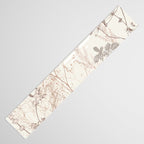 Plant based calming atmosphere earthy tones Table Runner Gallery Image 3