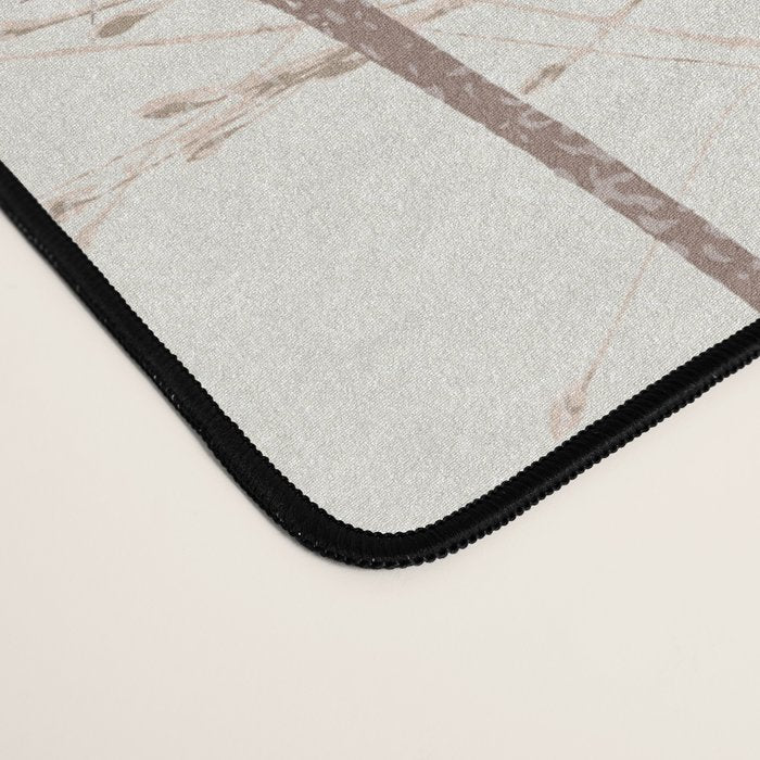 Plant based calming atmosphere earthy tones Desk Mat Gallery Image 4