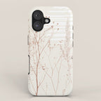 Plant based calming atmosphere earthy tones iPhone Case Gallery Image 1