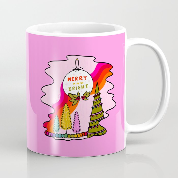 Merry and Bright Coffee Mug Gallery Image 1