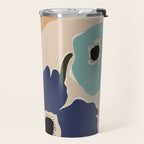 poppy flower market  Travel Mug Gallery Image 2