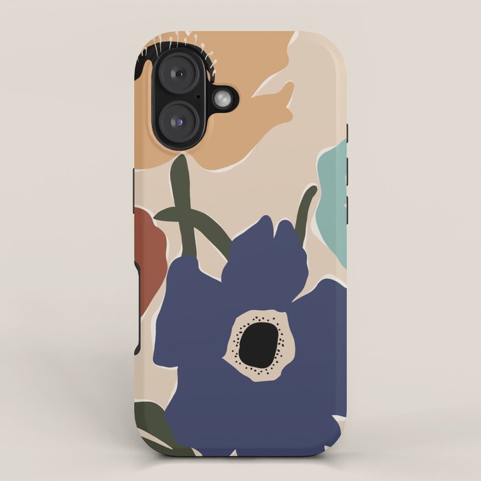 poppy flower market  iPhone Case Gallery Image 1