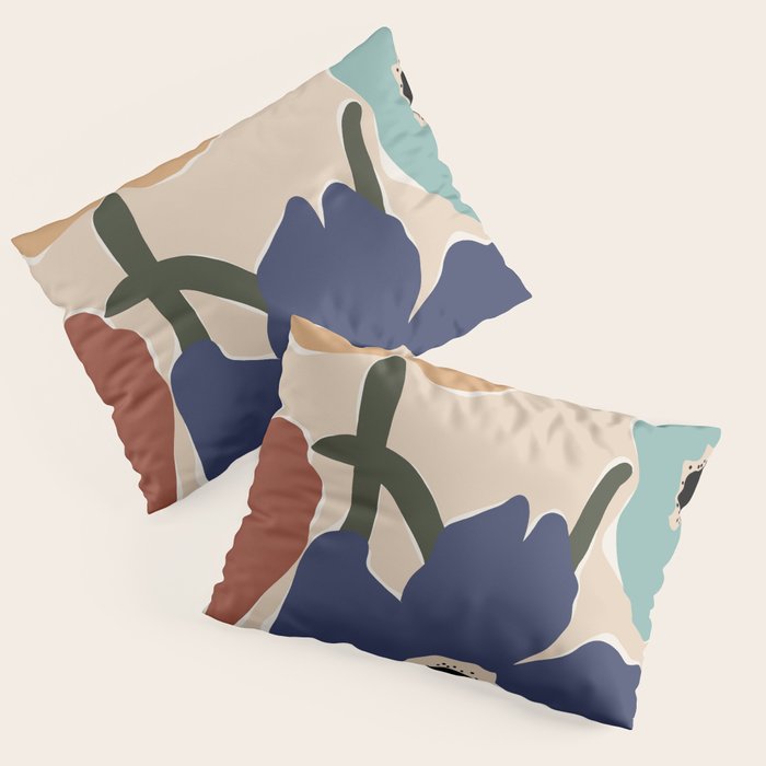 poppy flower market  Pillow Sham Gallery Image 1