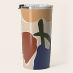 poppy flower market  Travel Mug Gallery Image 3