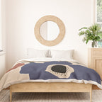 poppy flower market  Duvet Cover Gallery Image 3