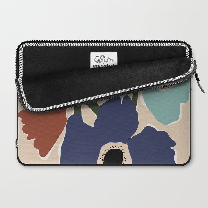 poppy flower market  Laptop Sleeve Gallery Image 2