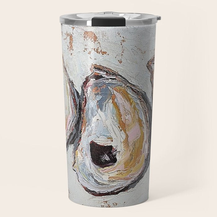 Oyster shells Travel Mug Gallery Image 1