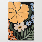 blooming big floral night  Cutting Board Gallery Image 1