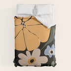 blooming big floral night  Duvet Cover Gallery Image 6