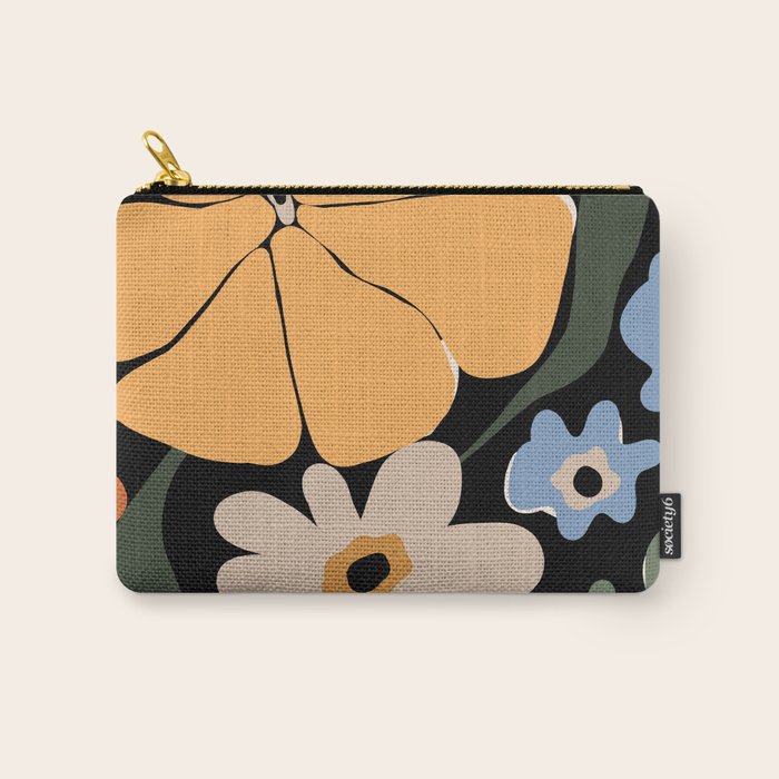 blooming big floral night  Carry All Pouch Gallery Image 1
