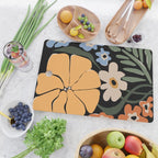 blooming big floral night  Cutting Board Gallery Image 2
