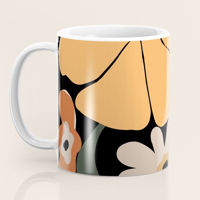 blooming big floral night  Coffee Mug Gallery Image 3