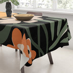 blooming big floral night  Tablecloth Gallery Image 3