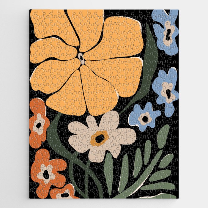 blooming big floral night  Jigsaw Puzzle Gallery Image 1