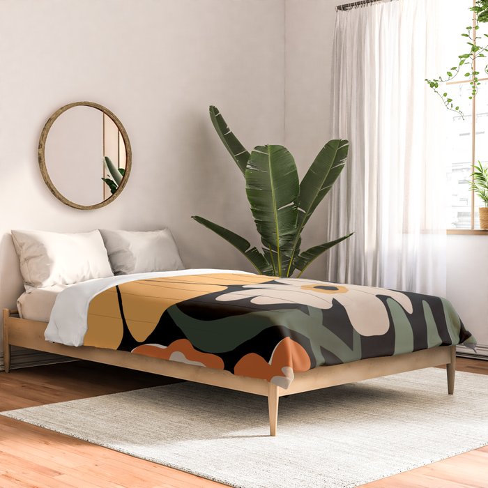 blooming big floral night  Comforter Gallery Image 2