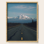 Road to Mount Drum Serving Tray Gallery Image 1