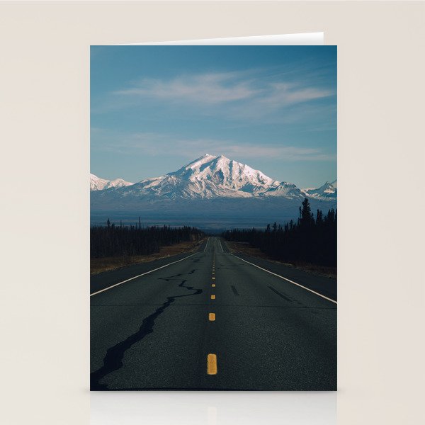 Road to Mount Drum Stationery Card Gallery Image 2