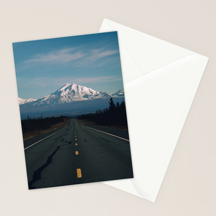 Road to Mount Drum Stationery Card Gallery Image 2