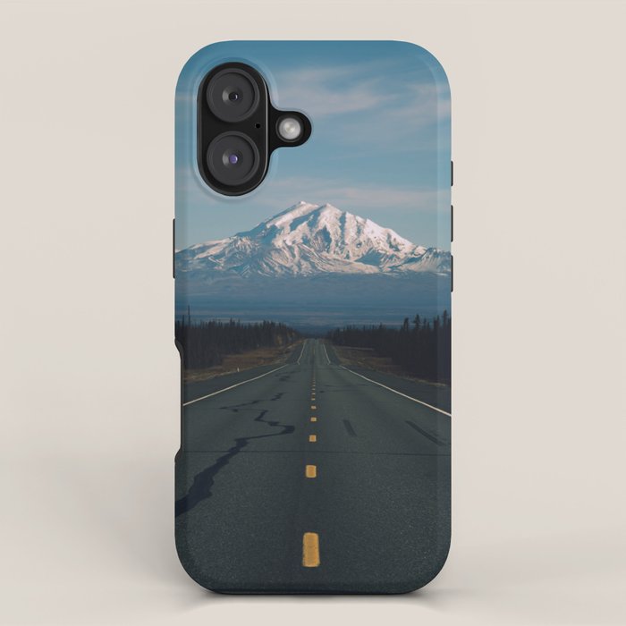 Road to Mount Drum iPhone Case Gallery Image 1