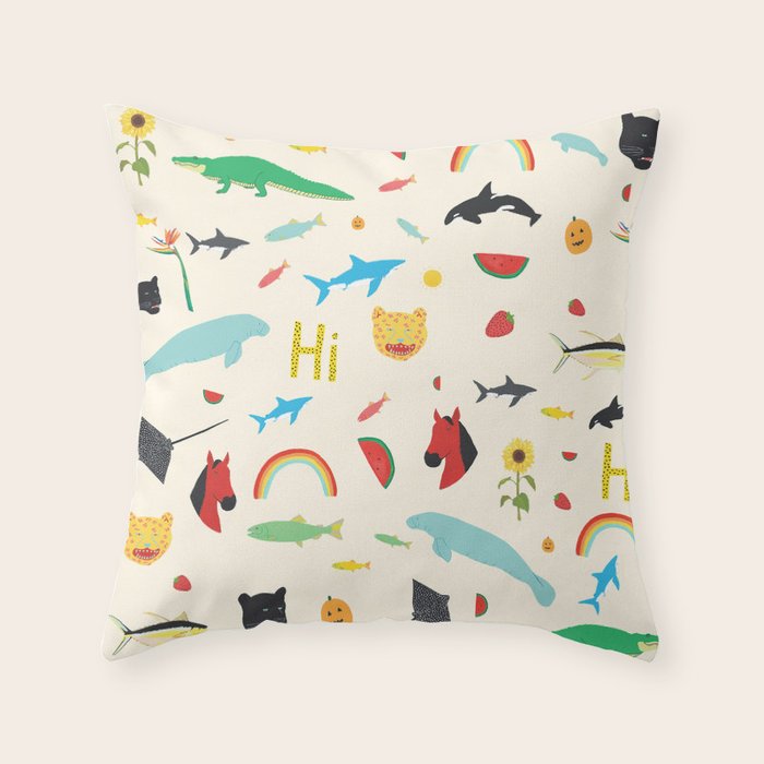 All Together Throw Pillow Gallery Image 6