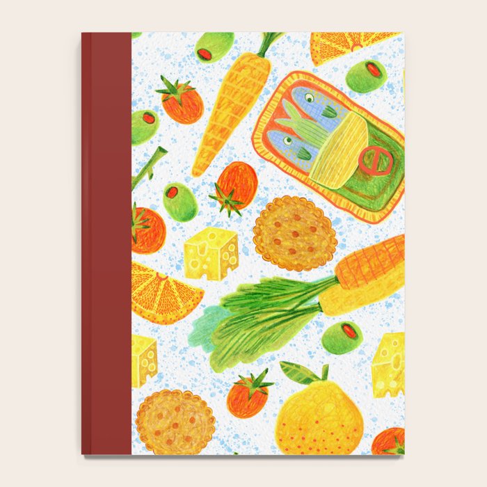 Kitchen Snacks & Apps in Orange & White Notebook Gallery Image 4