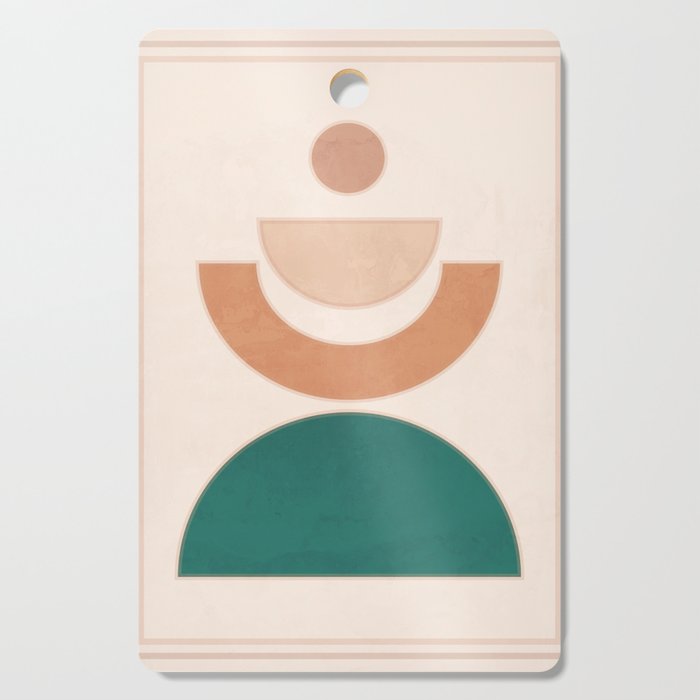 Minimal Geometric Shapes 108 Cutting Board Gallery Image 1