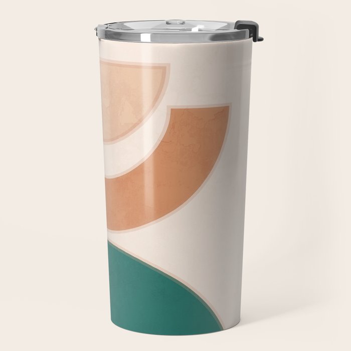 Minimal Geometric Shapes 108 Travel Mug Gallery Image 2