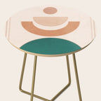 Minimal Geometric Shapes 108 Side Table Gallery Image 2