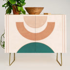 Minimal Geometric Shapes 108 Credenza Gallery Image 1