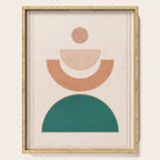 Minimal Geometric Shapes 108 Serving Tray Gallery Image 1