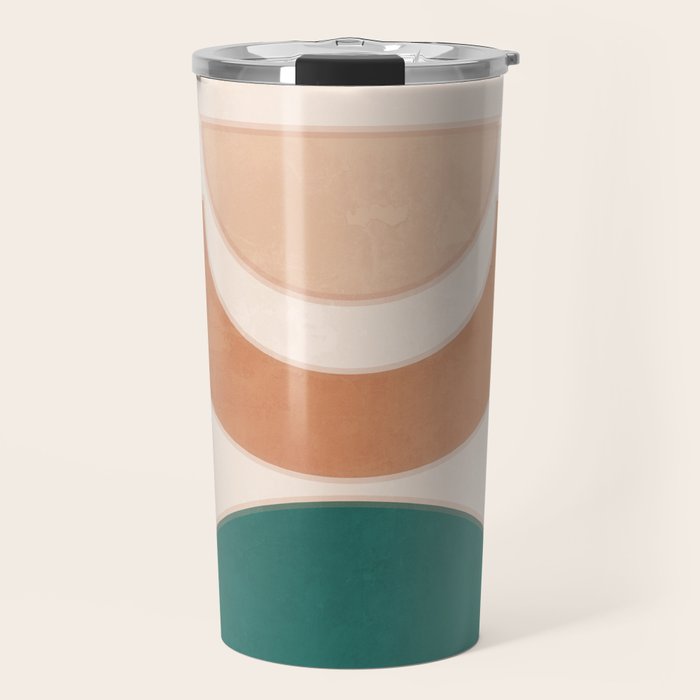 Minimal Geometric Shapes 108 Travel Mug Gallery Image 1