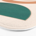 Minimal Geometric Shapes 108 Bath Mat Gallery Image 3